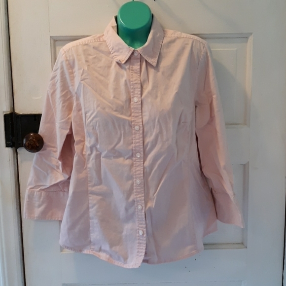 Marina large pink dress casual button down - Picture 1 of 2